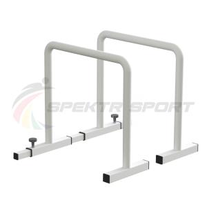 Купить Брусья напольные хайлетсы Spektr Sport цв. белый в Всеволожске 