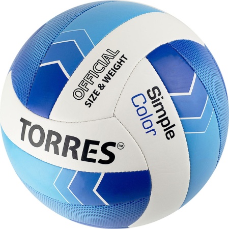 Купить Мяч волейбольный Torres Simple Color любительский р.5 в Всеволожске 
